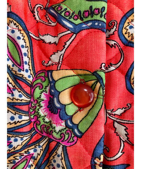 70s quilting flower skirt