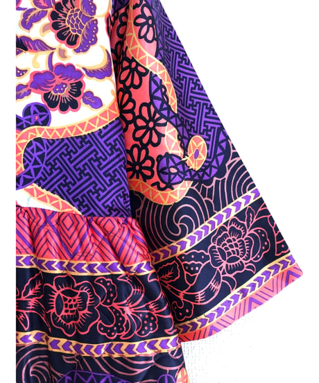 60s quilted  dress