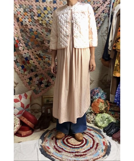 1950's quilting bed jacket