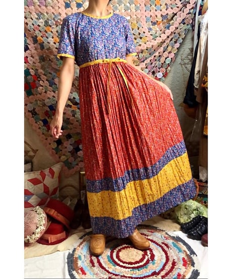 flower cotton dress