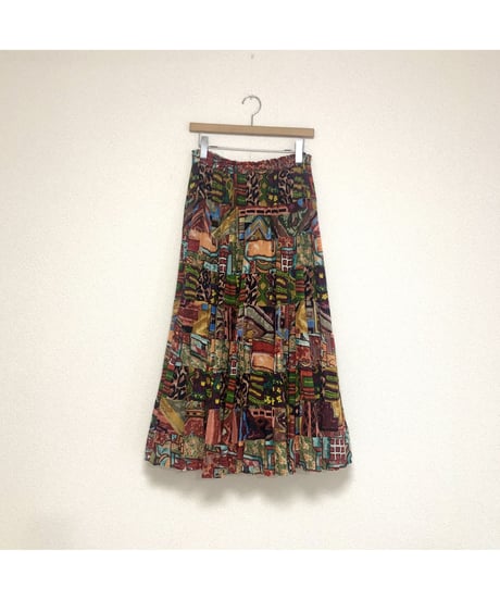 PHOOL indian cotton skirt