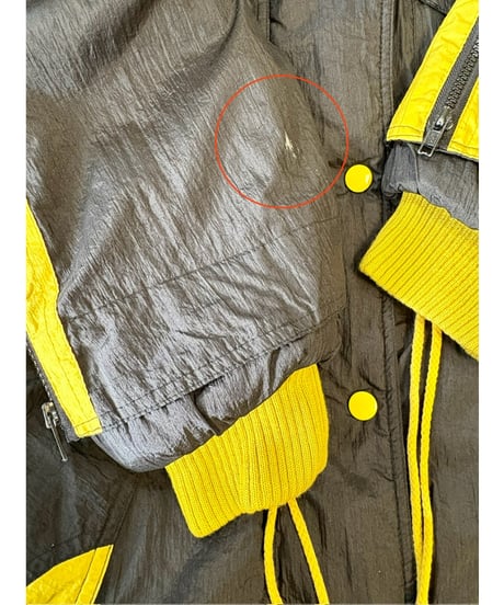 80s 2tone color blouson