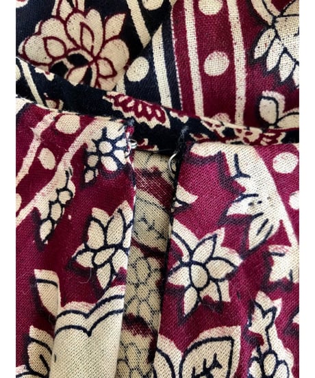 70s pakistan cotton  dress