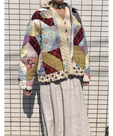 patchwork quilt jacket