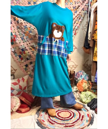80-90's bear dress