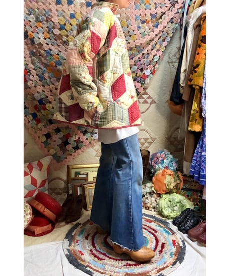 patchwork quilt jacket