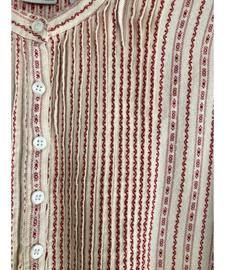 l.l.bean flannel dress（red）