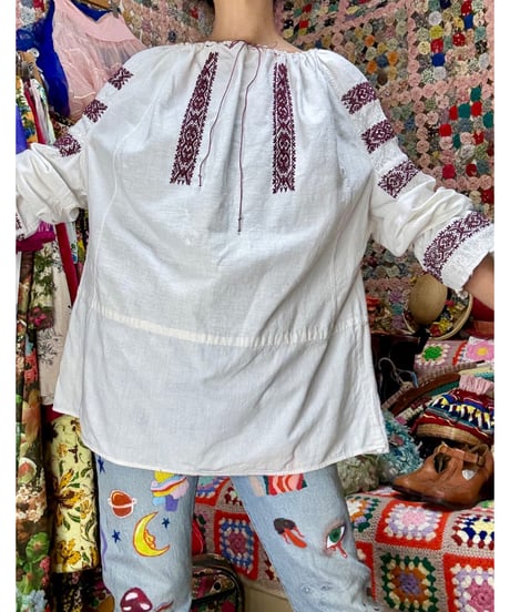 ukrainian embroidered blouse
