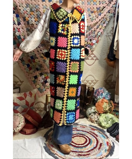 granny square dress