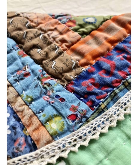 【Quilt original 】patchwork quilt collar ②
