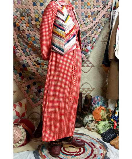 patchwork vest
