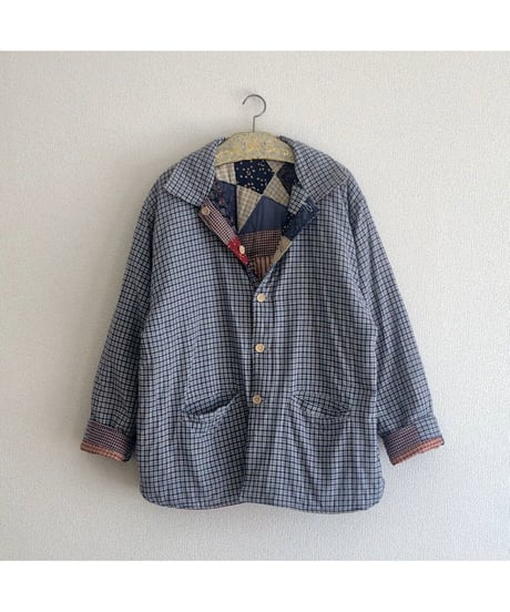 w.face  patchwork quilt  jacket