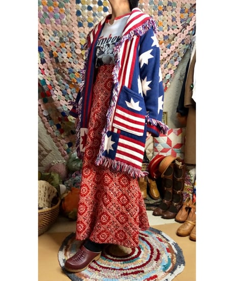 star&stripes fringe jacket