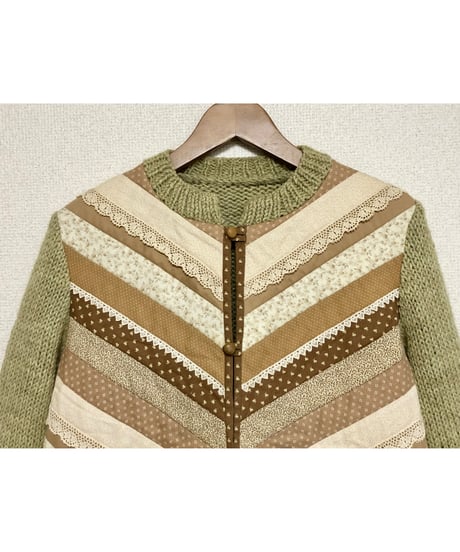 patchwork cardigan