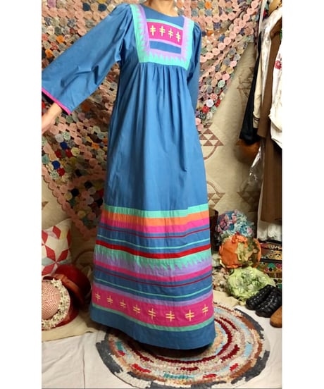 seminole style maxi dress