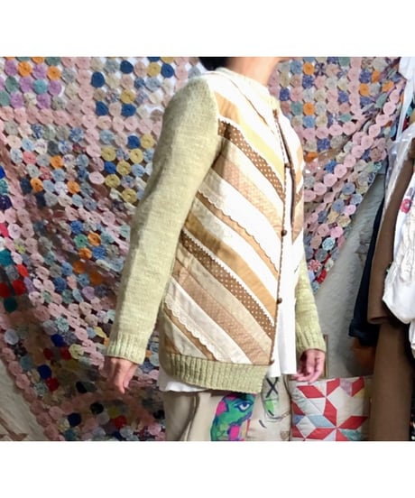 patchwork cardigan