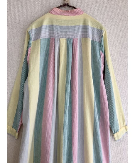 pinstripe 2way dress