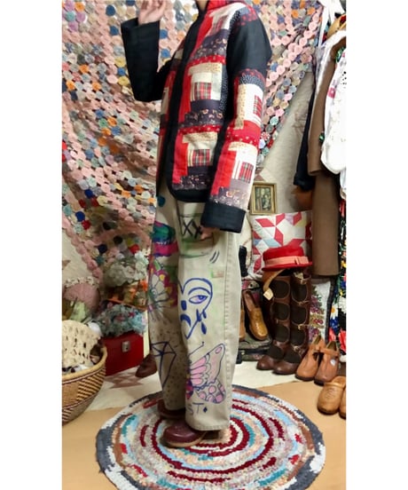 patchwork quilt jacket