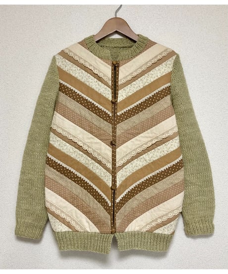 patchwork cardigan