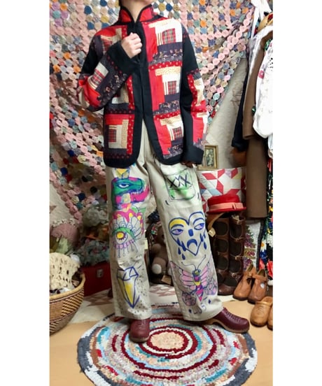 patchwork quilt jacket