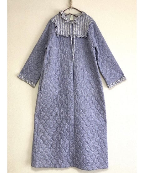 70's quilting flower dress