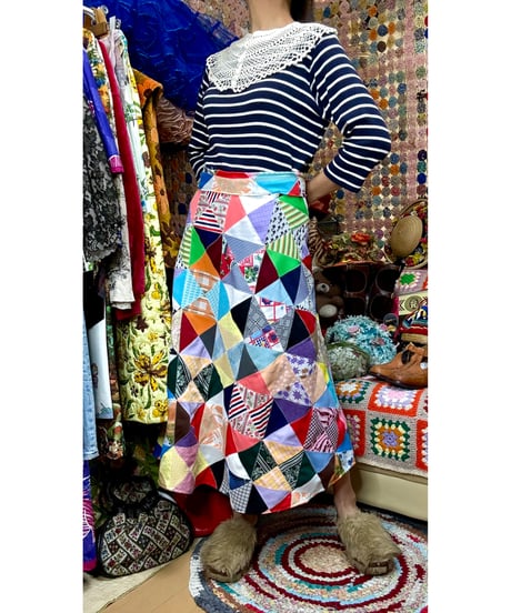 patchwork skirt