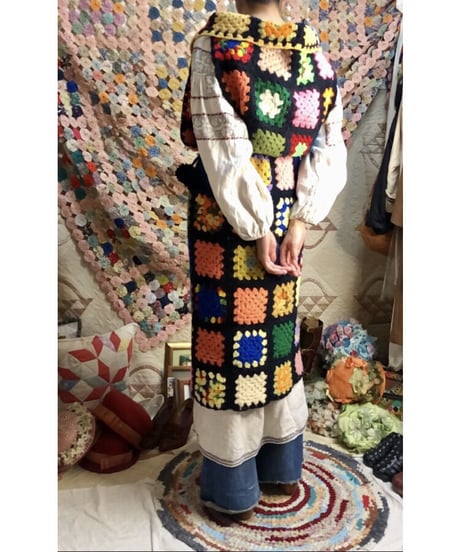 granny square dress