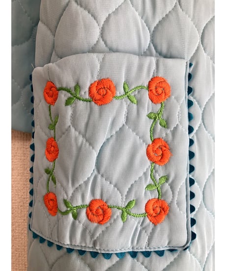 60s quilting robe（NOS）