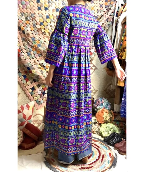 60's flower dress