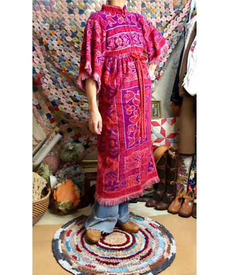 60s pile dress