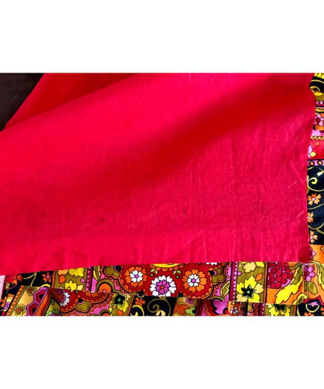 60's psychedelic flower dress