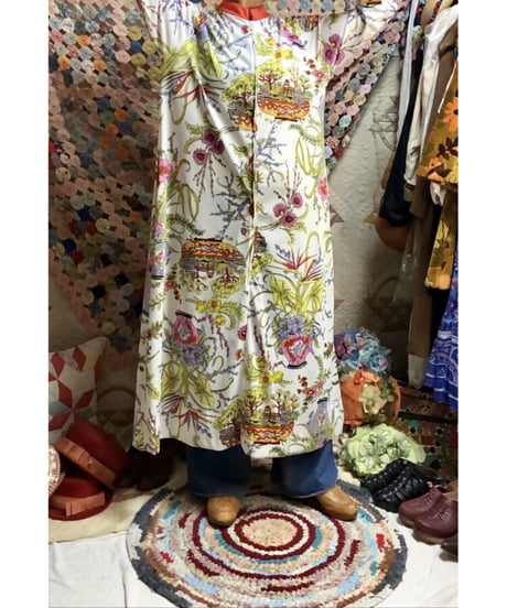 60's flower dress