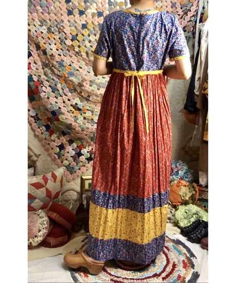 flower cotton dress