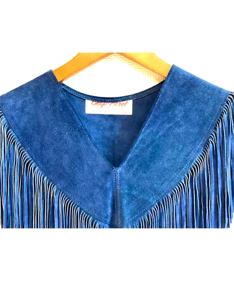 leather fringe collar