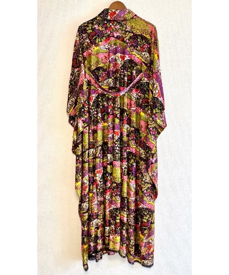 60s botanical dress