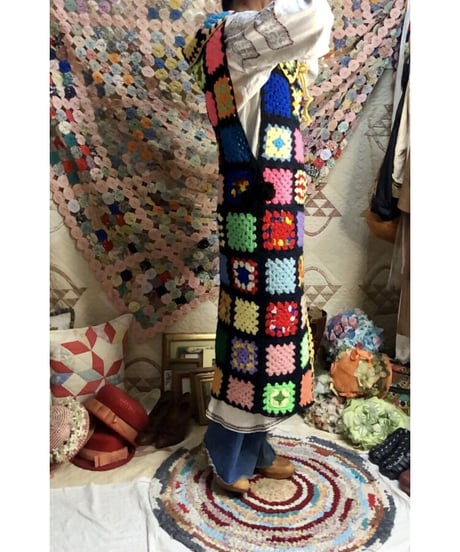 granny square dress