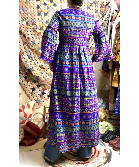 60's flower dress