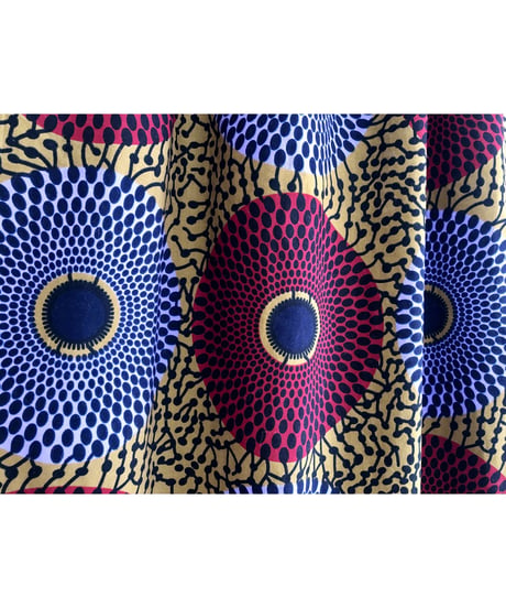 batik print dress