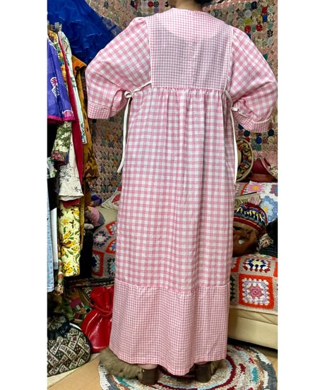 gingham easy dress