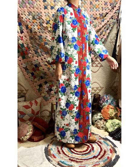 80's rose easy dress