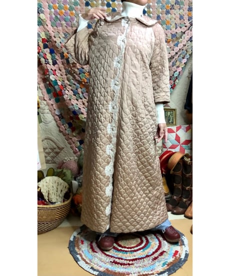 60s quilting robe