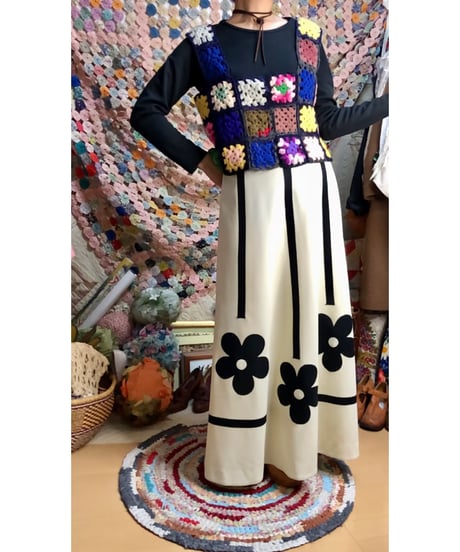 granny square vest