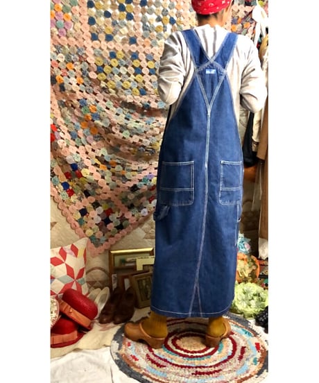 denim salopette