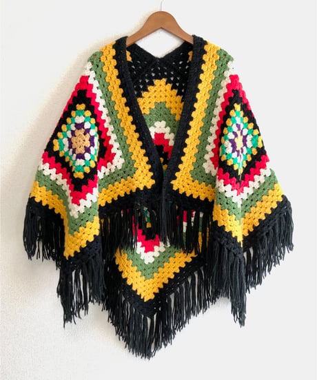 granny square shawl