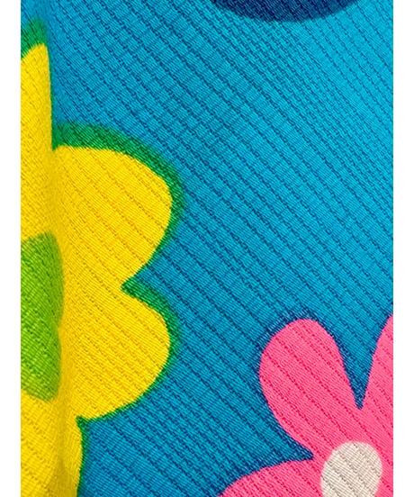 love and flower super wide leg pants（60-70s fabric）