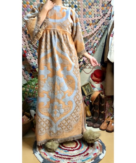 70s pile dress