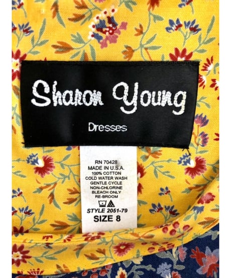 flower cotton dress