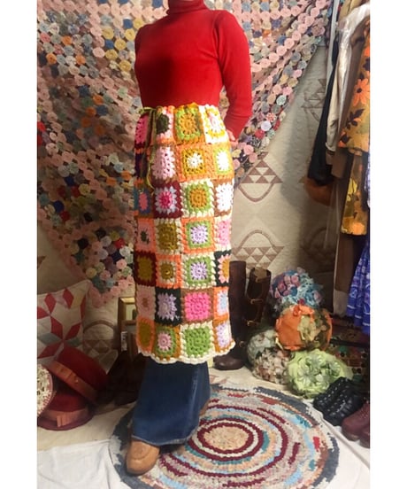 granny square skirt