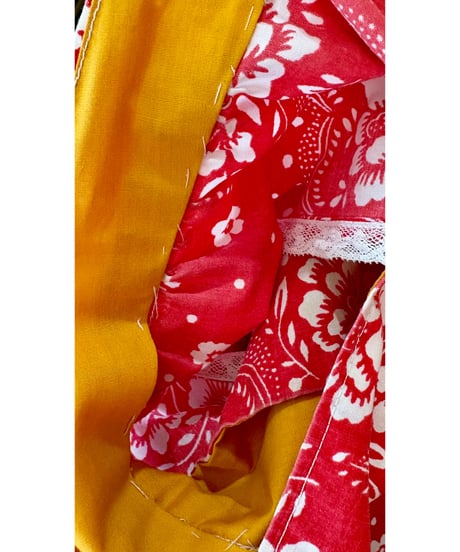 flower apron dress