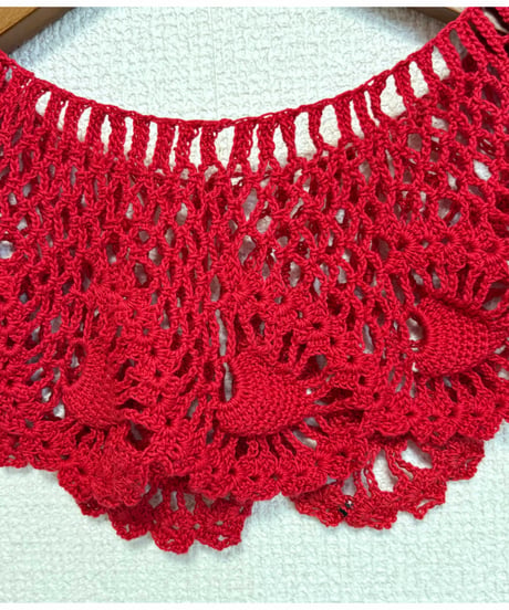 crochet lace collar